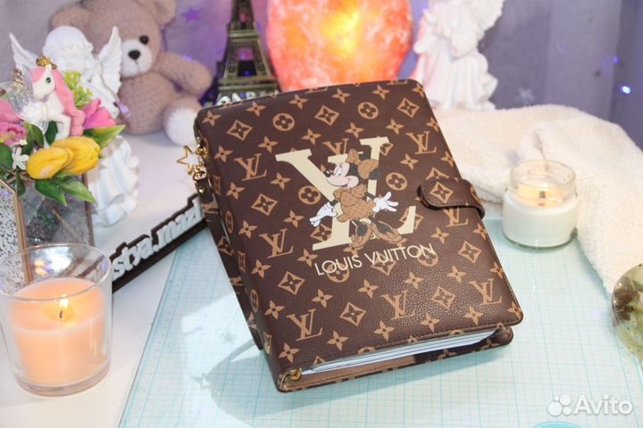 Блокнот Louis Vuitton Минни Маус