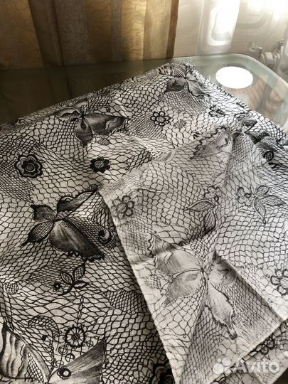 Отрез жаккардовой ткани. СССР