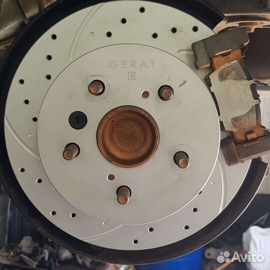Диски тормозные Gerat