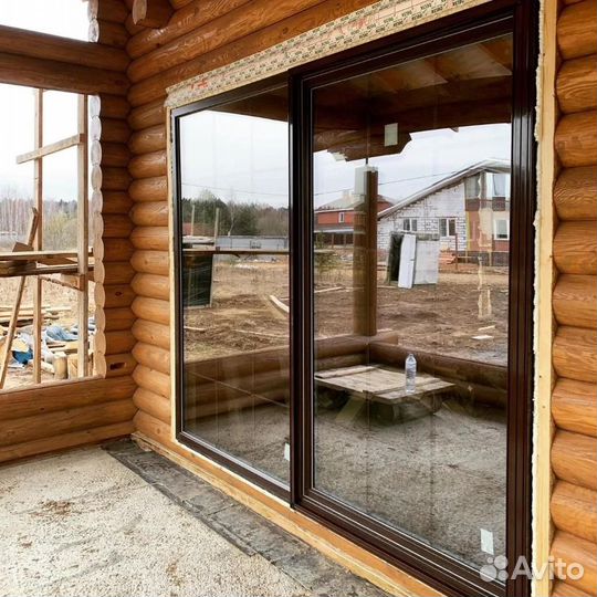 Портальные раздвижные окна