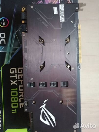 Asus ROG strix GTX 1080 Ti 11gb