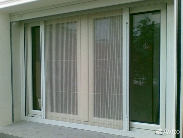 Москитные сетки Плиссе