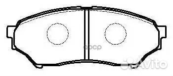 Колодки тормозные дисковые mitsubishi: pajero M