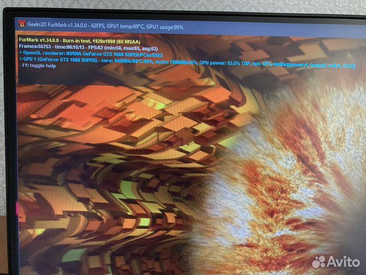 Видеокарта GTX 1660 super gaming X 6Gb