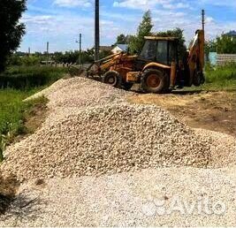 Щебенчатый окол/Щебень -Доставка с карьера