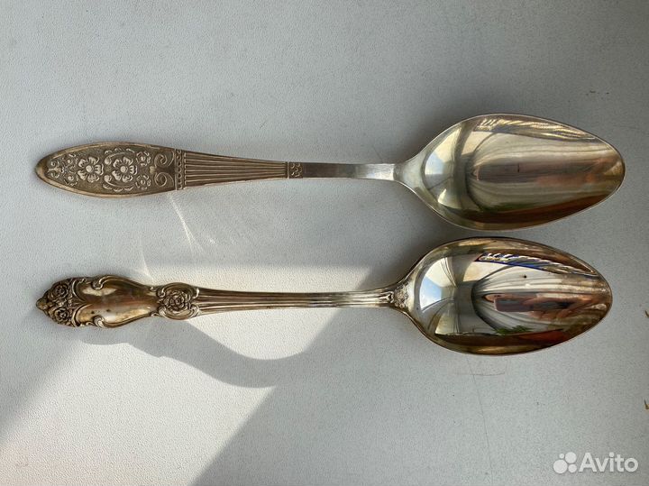 Набор столовых приборов мельхиор СССР