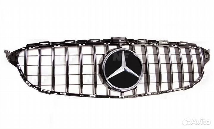 Решетка радиатора мерс w205 panamericana