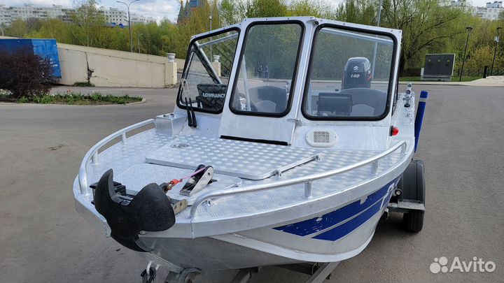 Русбот 52 с мотором Suzuki DF140