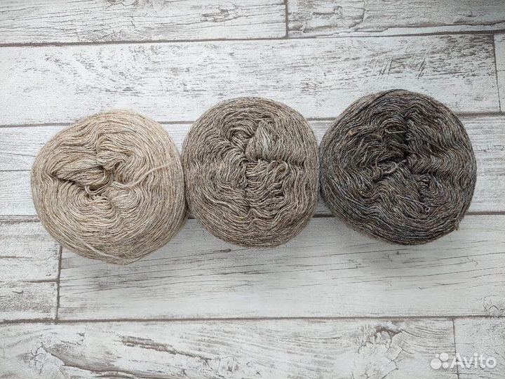 Пряжа Рассказовская шерсть 250 гр