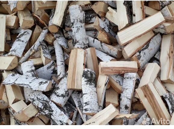 Дрова березовые колотые