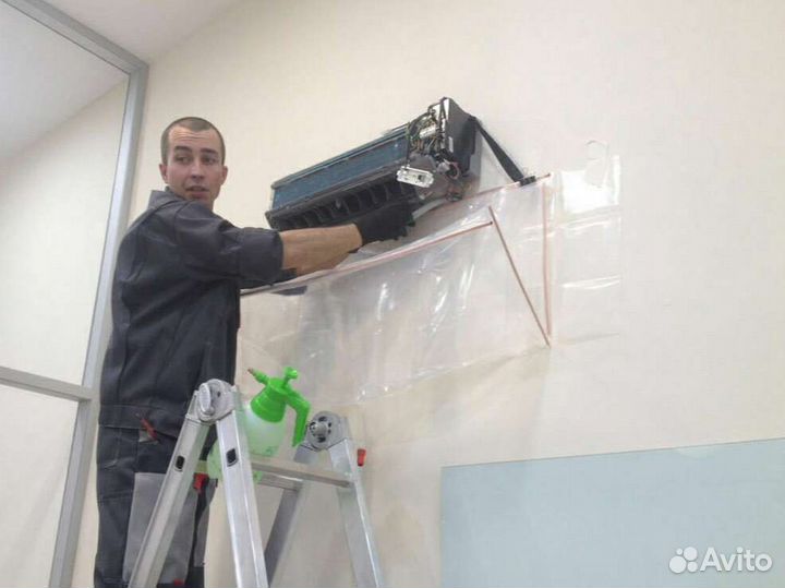 Чистка сплит систем заправка ремонт обслуживание