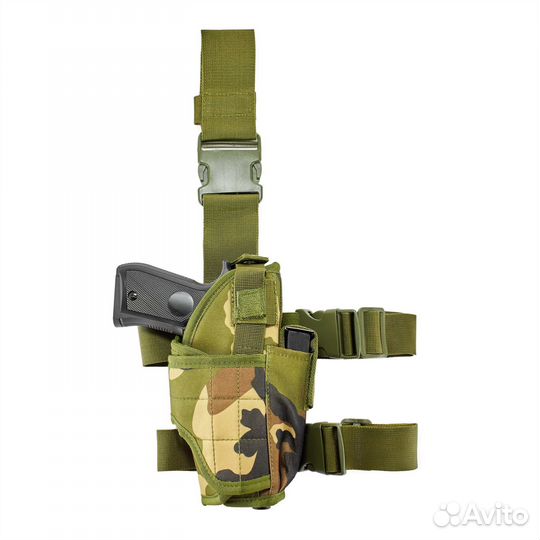 Кобура набедренная тактическая BL063, woodland