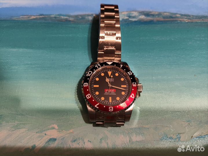 Часы Seiko automatic Coca-Cola edition
