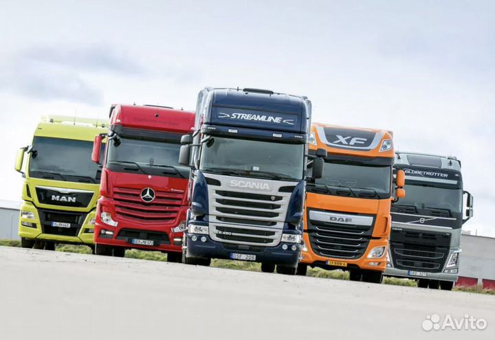 Водитель категории E на тент и контейнеровоз