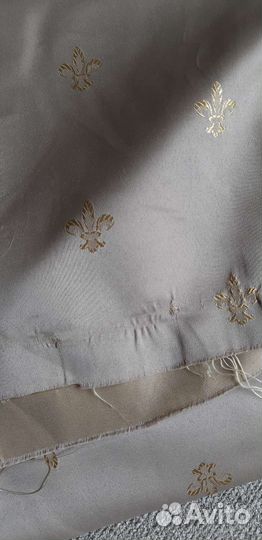 Ткань на шторы обрез