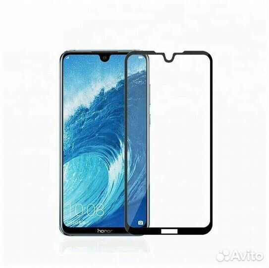 Защитное стекло для Honor Huawei 8x Max Full черны