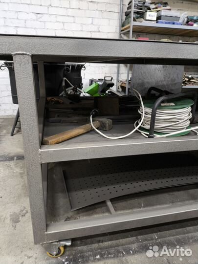 Стол металлический бу