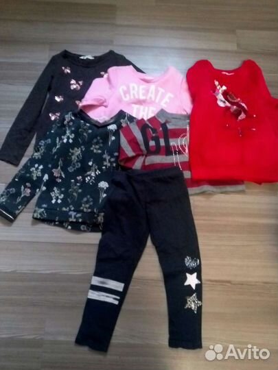 Вещи для девочек Н&М, primigi 4-6-8 лет