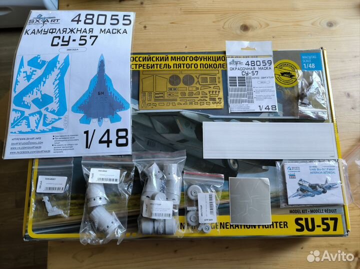 Сборные модели самолётов 1/48