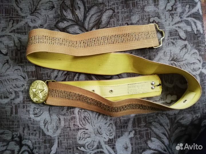Ремень офицерский парадный СССР