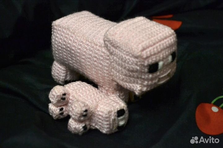 Игрушки поросенок из майнкрафта