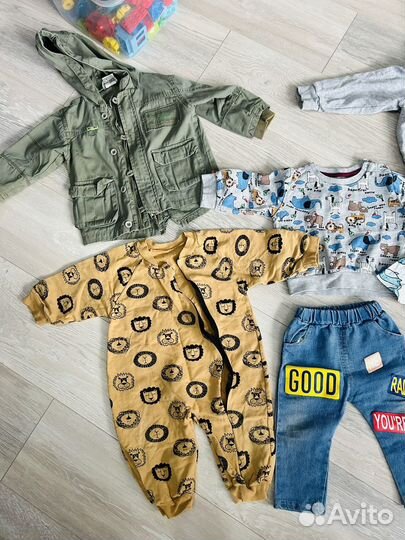 Детские вещи пакетом 74 80 86