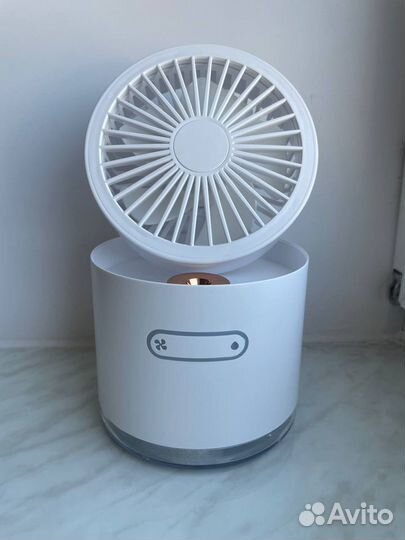 Вентилятор + увлажнитель воздуха с подсветкой