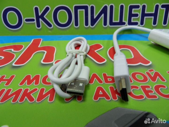 Адаптер переходник hdmi-VGA+micro (белый)