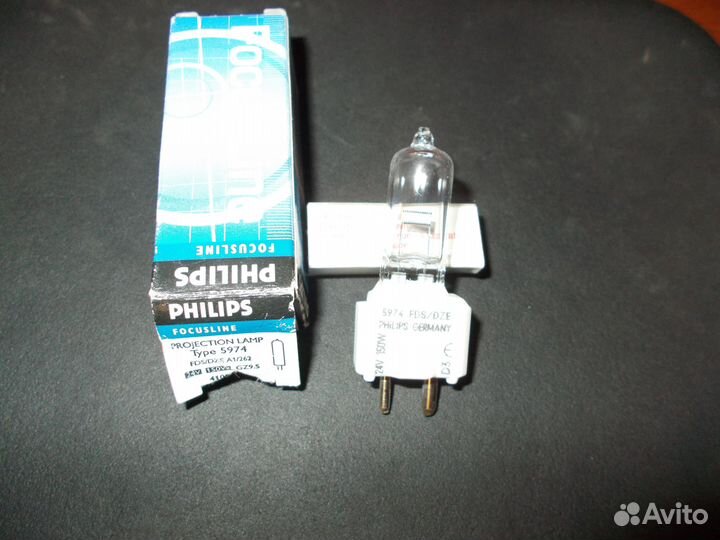 Лампа галогенная Philips 5974 24V 150W GZ9.5