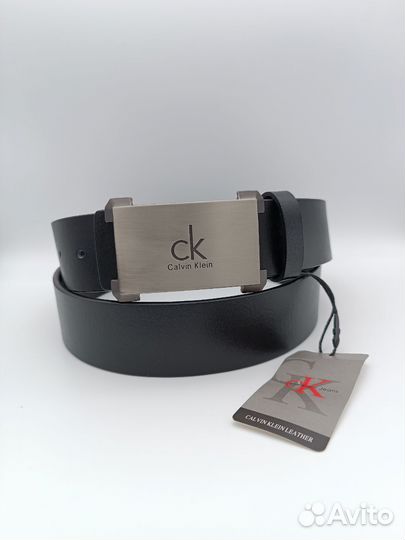 Ремень мужской calvin klein натуральная кожа