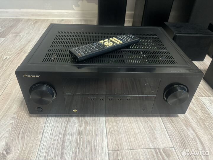 Домашний кинотеатр pioneer 5.1 с сабвуфером и DVD