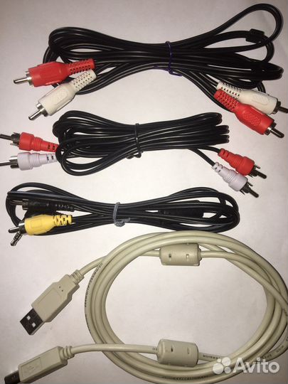 Шнуры аудио видео, кабель