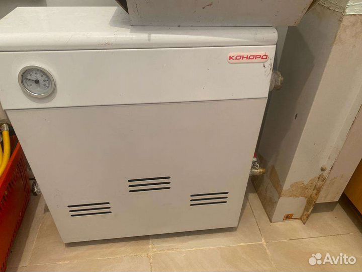 Газовый котел напольный бу