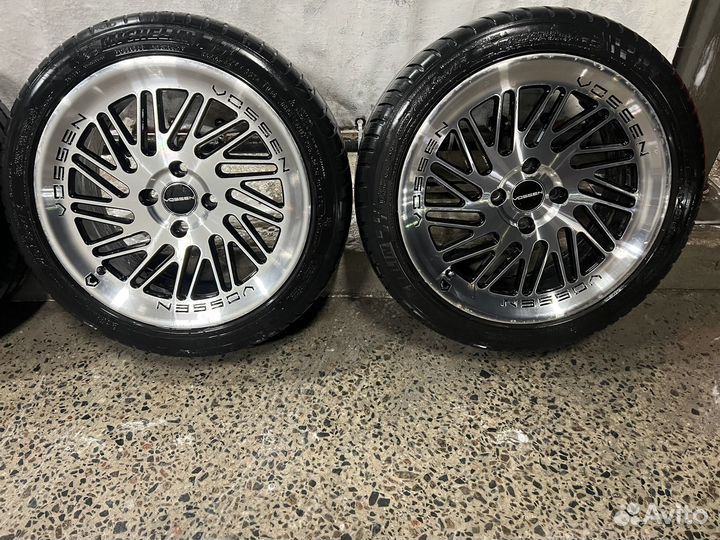 Литые диски р 16 4 100 vossen с летней резиной