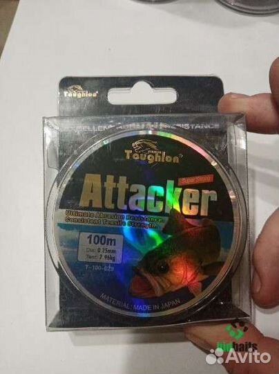 Леска рыболовная Toughlon Attacker 100m