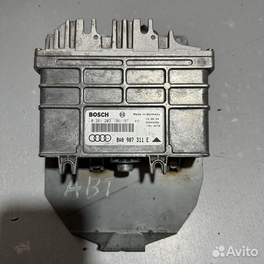 Блок управления двигателем Audi 80 B4 2.0 ABT