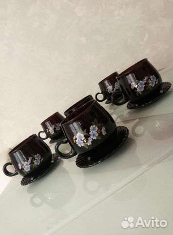 Новый/С позолотой/Сервиз/ 