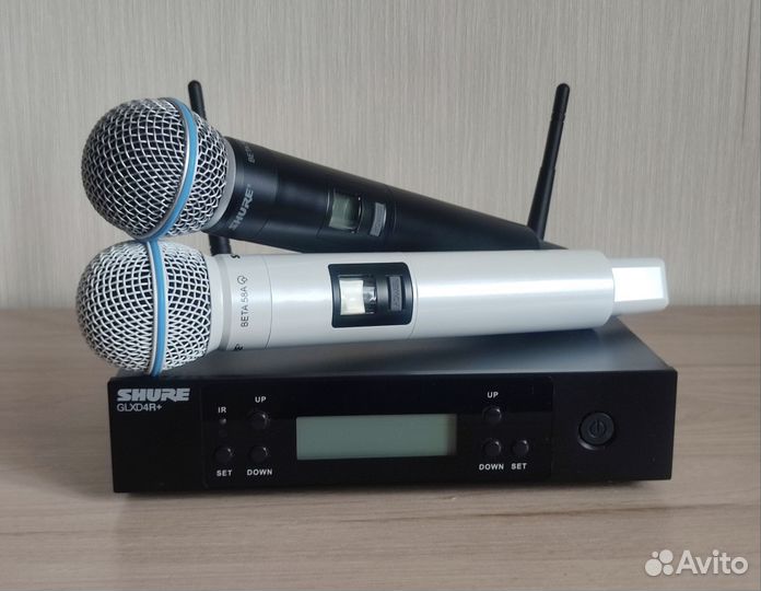 Микрофоны Shure Glxd4R Beta58A новые в коробке