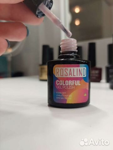 Цветной гель лак