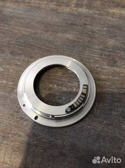 Переходник m42-eos (canon) с чипом