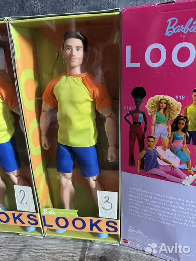 Кукла Кен барби barbie looks 18