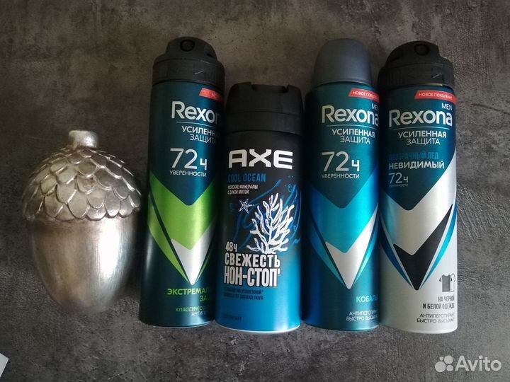 Дезодорант Rexona nivea нивея мужской Axe акс