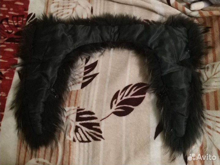 Меховой воротник песец