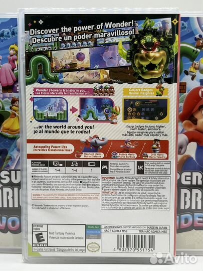 Super Mario Bros Wonder Nintendo Switch