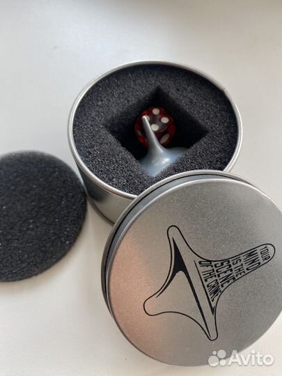 Подарочный набор игральный кубик и волчок