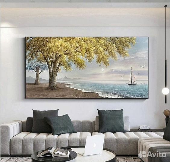 Картина маслом пейзаж