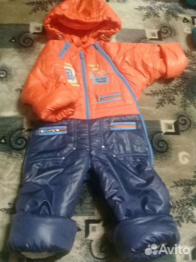 Вещи и обувь пакетом на мальчика от 6 мес до года