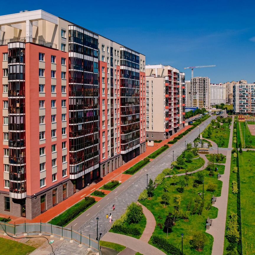 Квартира-студия, 51,4 м², 1/12 эт.