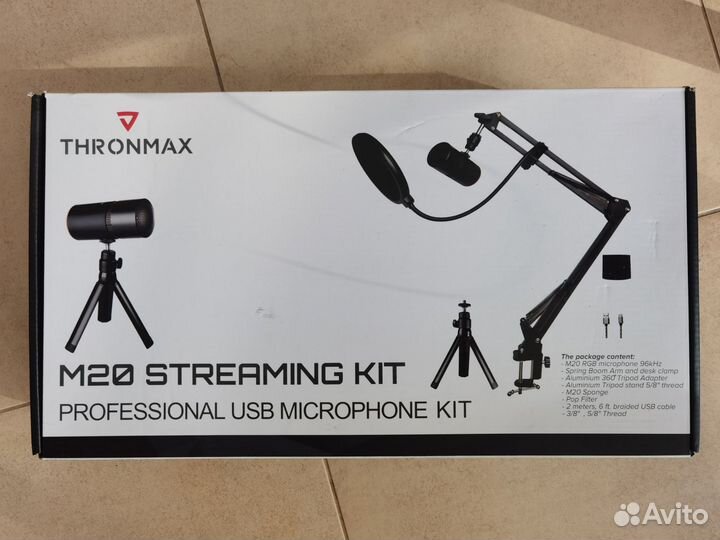 Набор Микрофон проф Thronmax M20 Streaming Kit