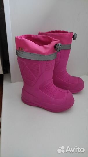 Детские резиновые сапоги 26 р-р -17,5 см большемер